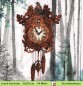 Preview: Deutschland - Schwarzwald - Kuckucksuhr und Wald - 1 Lunch Serviette